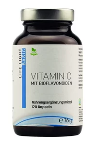 Life Light WITAMINA C z Bioflawonoidami 120 kapsułek 553 LLF - Witaminy i minerały - miniaturka - grafika 1