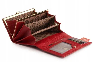 Zestaw prezentowy: duży, skórzany portfel damski, brelok i długopis — Peterson - Gadżety dla niej i dla niego Zestaw prezentowy: duży, skórzany portfel damski, brelok i długopis — Peterson - Gadżety dla niej i dla niego - miniaturka - grafika 5