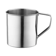 Kubki - Kubek nierdzewny Leo 1,1 l srebrny - miniaturka - grafika 1