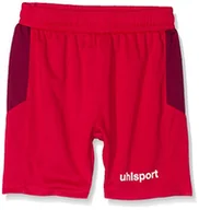 Spodnie i spodenki dla chłopców - uhlsport Uhlsport mężczyzn Goal Shorts, czerwony 100333504 - miniaturka - grafika 1