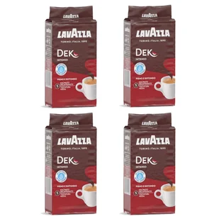 4x Kawa mielona LAVAZZA Dek Intenso 250 g - Kawa - miniaturka - grafika 1