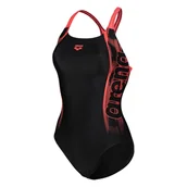Stroje kąpielowe - WOMENS SWIM PRO BACK GRAPHIC - miniaturka - grafika 1