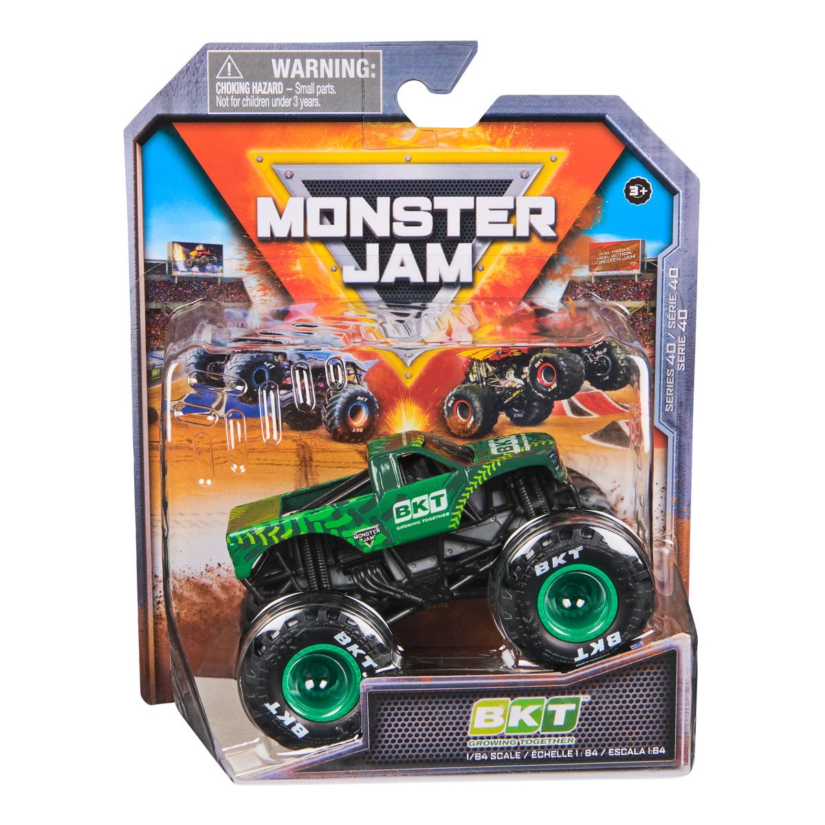 Monster Jam 1:64 die-cast 1pak Pickup Truck