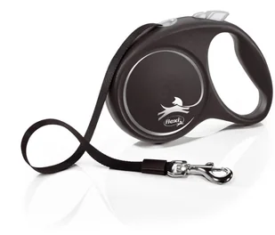 flexi Black Design smycz taśmowa | S: do 15 kg| Dostawa i zwrot GRATIS od 99 zł - Smycze dla psów - miniaturka - grafika 2
