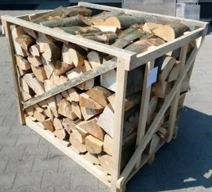 Drewno opałowe suszone Buk paleta - Materiały opałowe - miniaturka - grafika 1