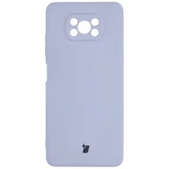 Etui i futerały do telefonów - Bizon Etui Case Silicone do Xiaomi Poco X3 / NFC / Pro jasnofioletowe - miniaturka - grafika 1