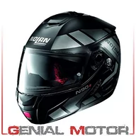 Kaski motocyklowe - Nolan N90-2 EUCLID N-COM FLAT BLACK S - miniaturka - grafika 1