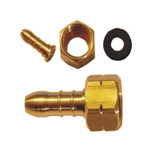 Złącze dwuczęściowe mosiężne GW 3/8" 9-10 mm - Akcesoria grzewcze - miniaturka - grafika 1