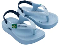 Buty dla dziewczynek - Ipanema ANATOMICA SOFT BABY, Blue Light Blue, 25/26 EU - miniaturka - grafika 1