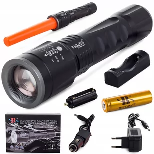 BAILONG Latarka Taktyczna Led Cree Zoom XM-L T6 - Latarki - miniaturka - grafika 2