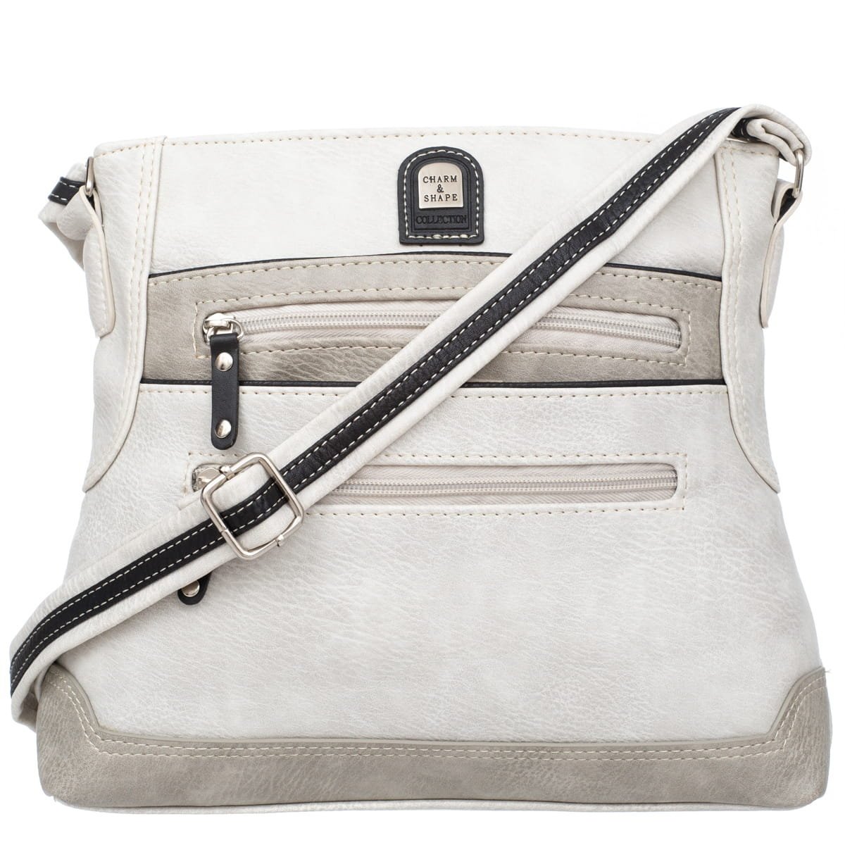 Średnia Torebka Damska Charm&Shape na ramię Szara