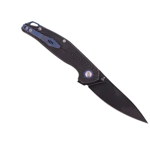 Nóż składany MKM Goccia Dark Stonewashed Titanium, Dark Stonewashed M390 by Jens Ansø (MKGC-TDSW) - Noże - miniaturka - grafika 3