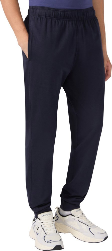 Champion Spodnie męskie Champion Rib Cuff Pants granatowe 220307 BS501 L