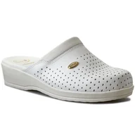 Klapki i japonki damskie - Scholl Klapki Clog Back Guard F20175 1065 410 White - miniaturka - grafika 1