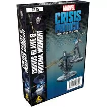 Marvel Crisis Protocol. Corvus Glaive and Proxima Midnight Atomic Mass Games - Gry bitewne - miniaturka - grafika 1