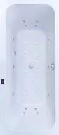 Wanny z hydromasażem - Wanna z hydromasażem prostokątna dwuosobowa SC012-WP 180x80 cm - miniaturka - grafika 1