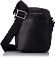 Torby męskie - Tommy Hilfiger Mężczyźni TH CITY MINI REPORTER, Torba Biznesowa, Czarna - miniaturka - grafika 1