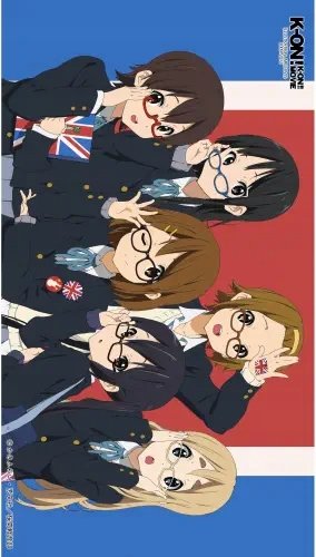 Plakat Anime Manga K-on! KON_102 A3 (custom)