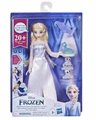 Lalki dla dziewczynek - Lalka Hasbro Frozen Elsa Disney Mówiąca Lalka JĘZYK HISZPAŃSKI + Akcesoria - miniaturka - grafika 1
