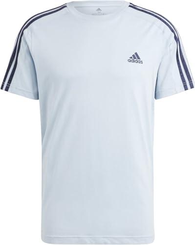 adidas Koszulka męska Essentials Single Jersey z 3 paskami