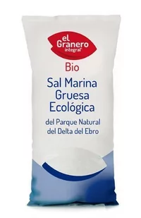 Morska sól El Granero Integral Sal Marina Gruesa Bio 1000 g (8422584030815) - Sól - miniaturka - grafika 1