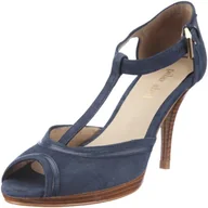 Czółenka - Pilar Abril Damskie czółenka Kobushi, niebieski - niebieski granatowy 05-38 EU - miniaturka - grafika 1