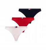Majtki damskie - TOMMY HILFIGER Majtki Stringi 3-Pack r XL - miniaturka - grafika 1