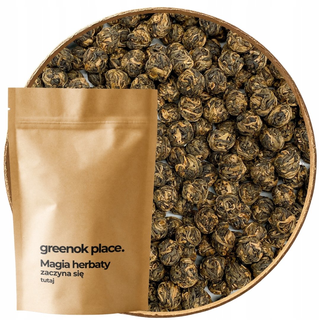 Herbata czarna Long Zhu 1000g liściasta wysokogatunkowa jakość