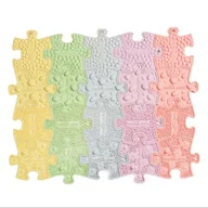 Maty piankowe - Muffik: Puzzle sensoryczne nano - pastelowe, 20 elementów - miniaturka - grafika 1