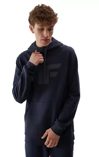 Bluza męska 4F Sportowa z kapturem Granatowa - Bluzy męskie - miniaturka - grafika 2