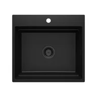 Zlewozmywaki - DEANTE MAGNETIC Zlewozmywak granitowy magnetyczny 1-komorowy Nero ZRM_N10A - Specjalistyczny sklep - Raty 0% - Kup z PayPo i zapłać za 30 dni - miniaturka - grafika 1