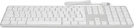 Klawiatury - LMP Large Font USB Keyboard 110 keys wired USB keyboard with 2x USB and aluminum upper cover - Swiss 24203 - miniaturka - grafika 1