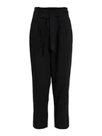 Spodnie damskie - Vila Damskie spodnie VIKAYA HW 7/8 Pants/SU-NOOS, czarne, 44, Schwarz, 44 - miniaturka - grafika 1
