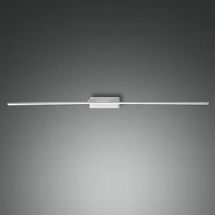 Fabas Luce Oświetlenie lustra LED Nala, białe, szerokość 110 cm, metalowe - Lampy ścienne - miniaturka - grafika 1
