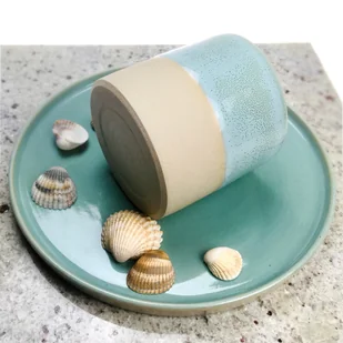 ŚWIECA SOJOWA W CERAMICE "SEA" - naturalna świeca zapachowa - świeca sojowa zapachowa OTSO - 350 ml - Świece - miniaturka - grafika 1