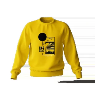 Bluza Mazda RX-7 żółta-XS - Odzież do sportów motorowych - miniaturka - grafika 1