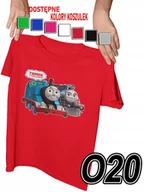 Koszulki męskie - Koszulka Dziecięca Z Nadrukiem Tomek I Przyjaciele Różne Wzory - Xxs 98-104 - miniaturka - grafika 1