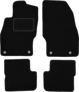 dywaniki czarne do: Opel Corsa D hatchback 2006-2015 - Dywaniki samochodowe - miniaturka - grafika 1