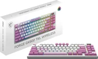 Klawiatury - MSI FORGE GK600 TKL Violet, wireless - miniaturka - grafika 1