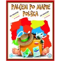 Abino Palcem po mapie - Polska - Gry planszowe - miniaturka - grafika 1