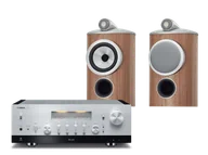 Zestawy stereo - Yamaha R-N2000A (srebrny) + 805 D4 (orzech) - miniaturka - grafika 1