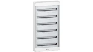 Schneider Electric Polska sp. z o.o. Rozdzielnica modułowa 6x24 natynkowa IP30 bez drzwi Pragma PRA20624 - Rozdzielnie elektryczne - miniaturka - grafika 1