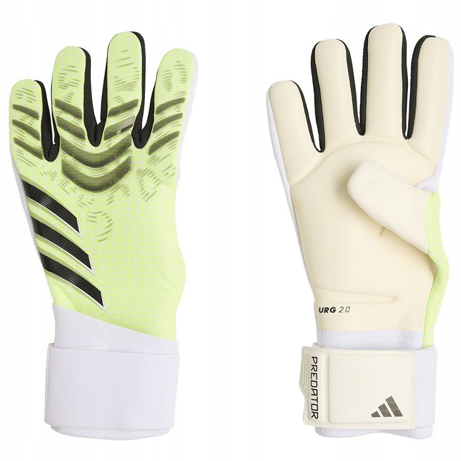 Rękawice adidas Predator GL COM JN5371 żółty 9