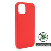 Etui i futerały do telefonów - PURO ICON Anti-Microbial Cover - Etui iPhone 12 / iPhone 12 Pro z ochroną antybakteryjną (czerwony) - miniaturka - grafika 1