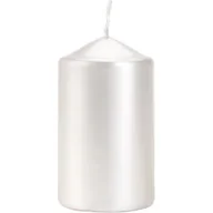 Świece - Świeca walec SW60/100-190 perłowy biały BISPOL - miniaturka - grafika 1