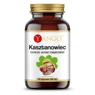 YANGO Yango Kasztanowiec 60 kapsułek - Suplementy naturalne - miniaturka - grafika 1