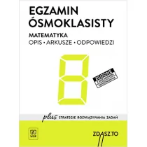 zbiorowa Praca Egzamin ósmoklasisty. Matematyka. Arkusze WSiP - Podręczniki dla szkół podstawowych - miniaturka - grafika 1