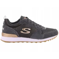 Buty trekkingowe damskie - Buty na co dzień damskie SKECHERS RETROS OG 85 skóra - miniaturka - grafika 1