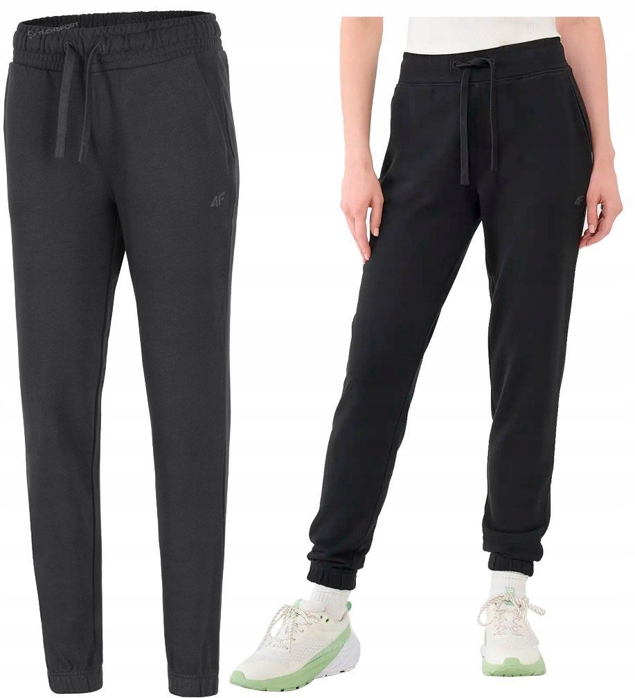 4F DAMSKIE SPODNIE DRESOWE BAWEĹNA JOGGERY / rozm XXL