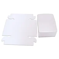 Opakowania gastronomiczne - Pudełko cukiernicze 185x140x80mm białe 25 szt - miniaturka - grafika 1